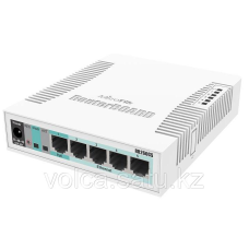 Коммутатор MikroTik RB260GS, 5x Gigabit Ethernet, отсек SFP