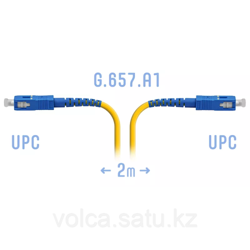 SNR-PC-SC/UPC-A-2m Патчкорд оптический SC/UPC SM G.657.A1 2 метра