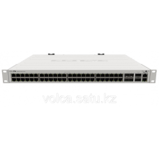 Cloud Router Switch MikroTik Коммутатор 48 портов 1G RJ45 и 4 порта 10G SFP+, 2 x 40G QSFP+