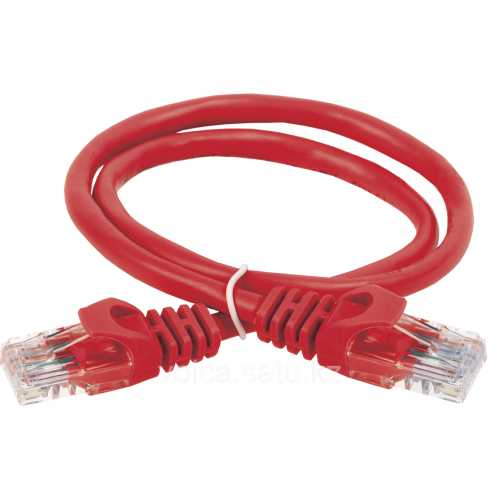 ITK Коммутационный шнур (патч-корд), кат.5Е UTP, 3м, красный шт