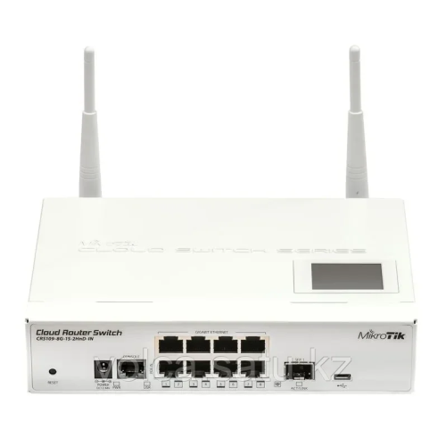 Коммутатор Mikrotik CRS109-8G-1S-2HnD-IN Cloud Router Switch