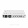 CRS504-4XQ-IN Cloud Router Switch, 1 порт 100Mbit Ethernet, 4 порта 100G QSFP28, RouterOS v7