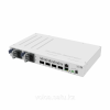 CRS504-4XQ-IN Cloud Router Switch, 1 порт 100Mbit Ethernet, 4 порта 100G QSFP28, RouterOS v7