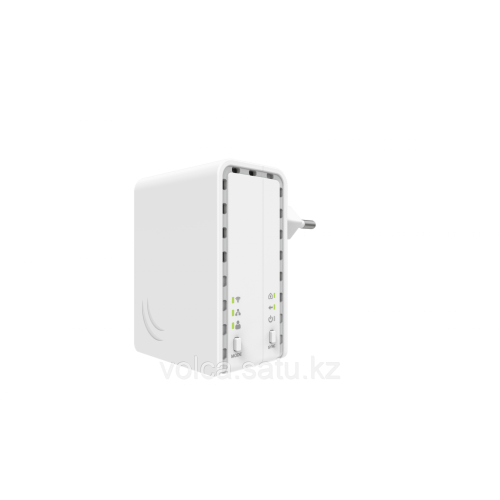 Powerline Wi-Fi адаптер MikroTik (вилка типа C, Европейская) PLC точка доступа PL7411-2nD, 1x10/100Мбит/с, 802