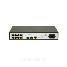 Управляемый коммутатор уровня 2, 6 портов 10/100Base-TX, 2 порта 10/100/1000Base-T и 2 порта 100/1000BASE-X