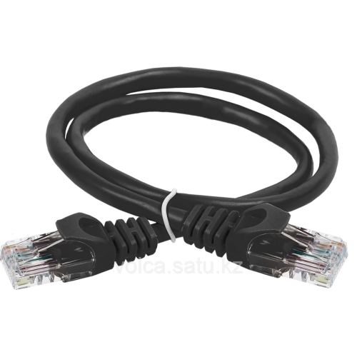 ITK Коммутационный шнур (патч-корд), кат.5Е UTP, 0,5м, черный шт