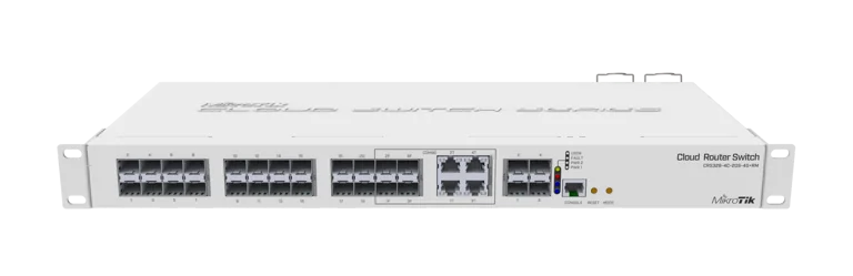 Коммутатор MikroTik CRS328-4C-20S-4S+RM — официальное фото MikroTik