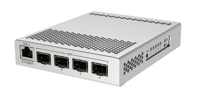 Коммутатор MikroTik CRS305-1G-4S+IN — официальное фото MikroTik