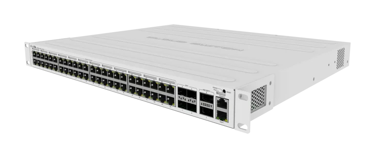 Коммутатор MikroTik CRS354-48P-4S+2Q+RM — официальное фото MikroTik