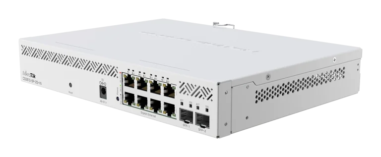 Коммутатор MikroTik CSS610-8P-2S+IN — официальное фото MikroTik