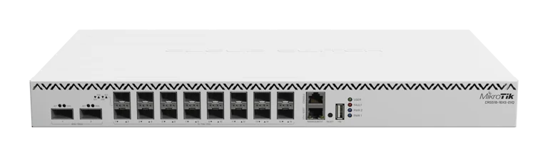 Коммутатор MikroTik CRS518-16XS-2XQ-RM — официальное фото MikroTik
