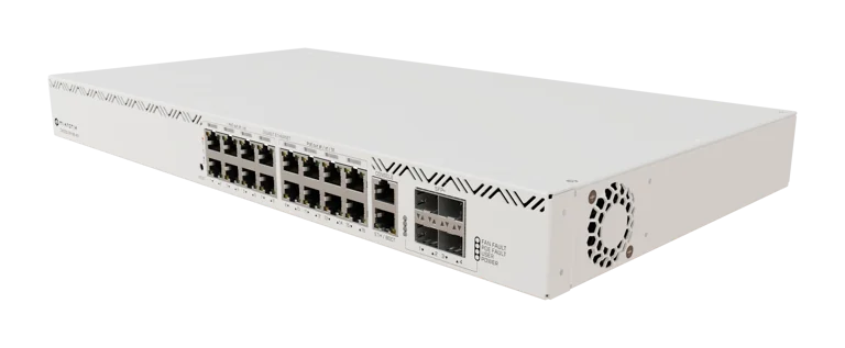 Коммутатор MikroTik CRS320-8P-8B-4S+RM — официальное фото MikroTik