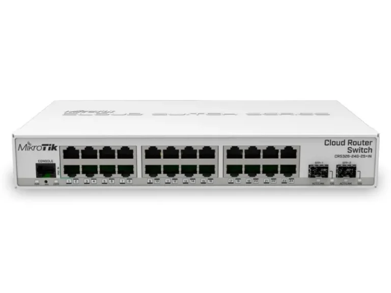 Коммутатор MikroTik CRS326-24G-2S+IN Volca