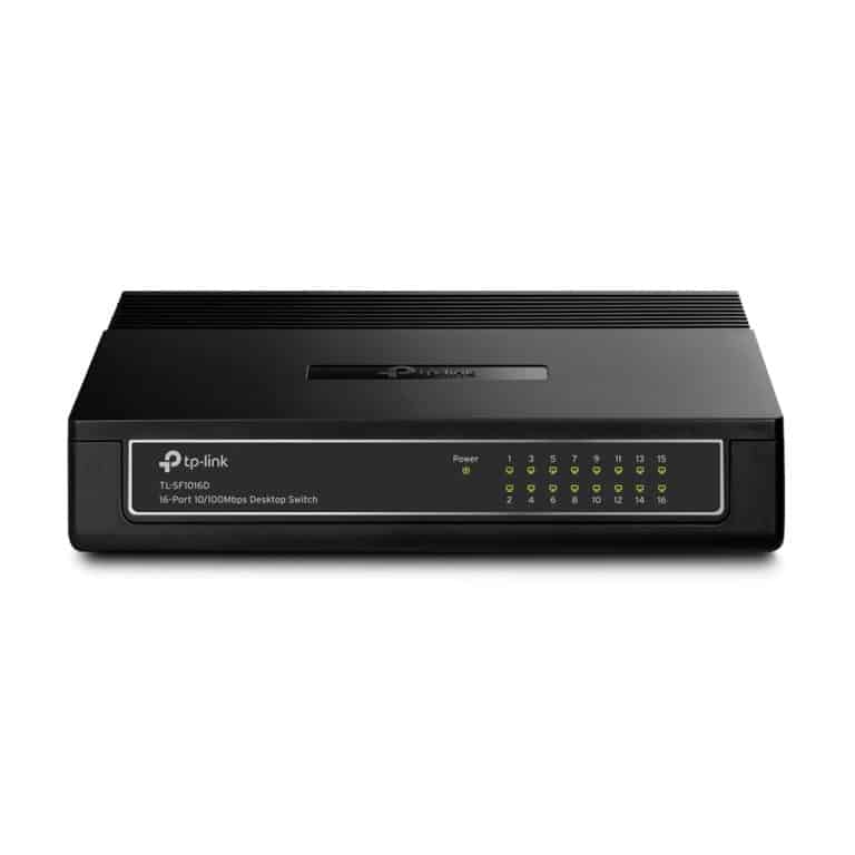 Коммутатор TP-Link TL-SF1016D — официальное фото производителя