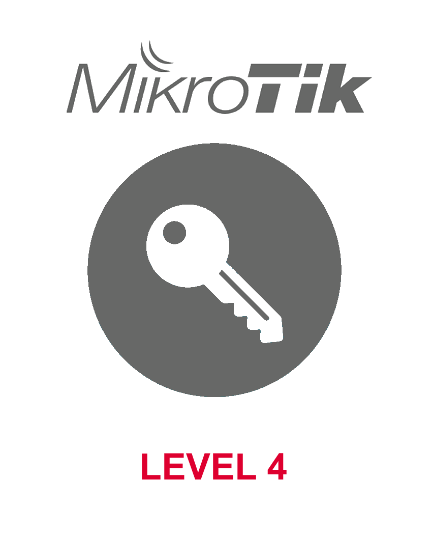 Лицензия MikroTik RouterOS Level 4 SWL4