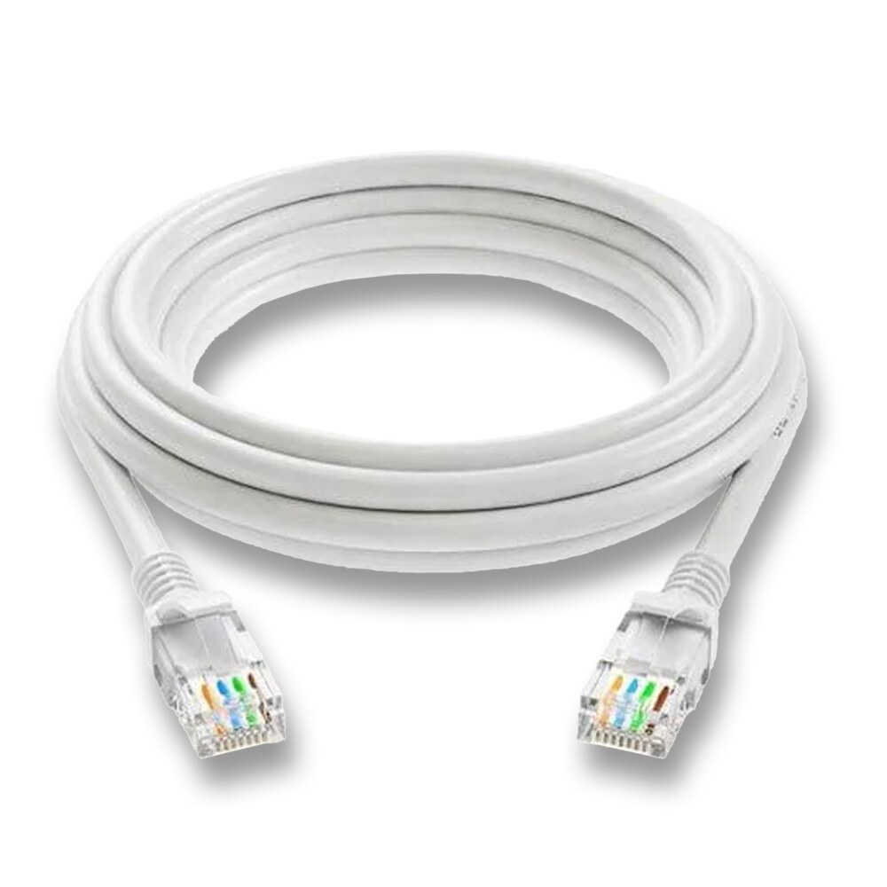 Серый сетевой патч-корд UTP RJ-45