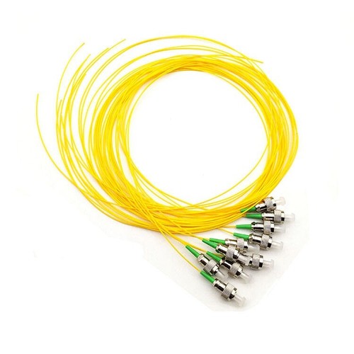 VLC-FCAPC-SM-Pt, Пигтейл FC/APC, одномодовый , 1,5 м, 0,9 мм, A1, LSZH, 10 шт. в упаковке — упаковка