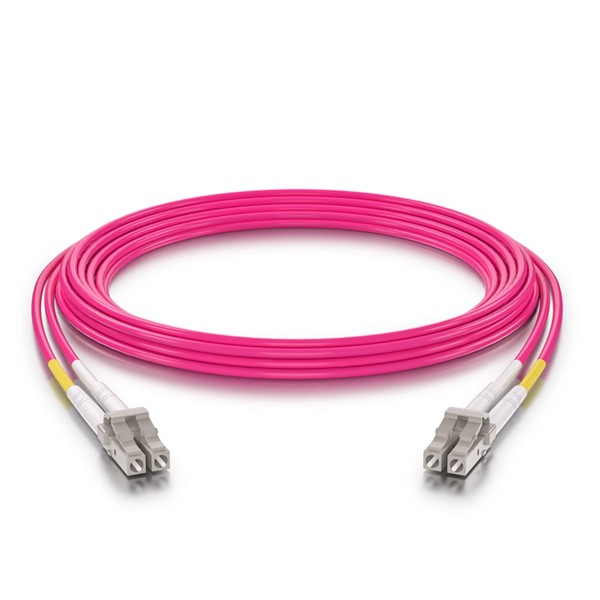 Оптический патчкорд LC/UPC-LC/UPC МM (50/125) 2mm (OM4) duplex 15m