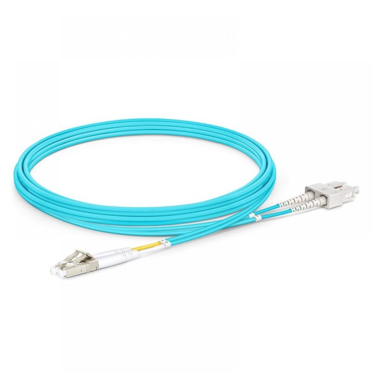 Патч-корд duplex LC/UPC-SC/UPC, OM3 3мм, 10м