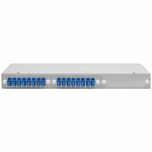 SNR-ODF-AP-SC Адаптерная планка на 8 адаптеров SC/LC (Duplex) для оптических кроссов SNR-ODF шт