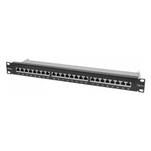 Патч-панель SNR-SD-1U24-5E-H, 24 порта Cat5e, 1U