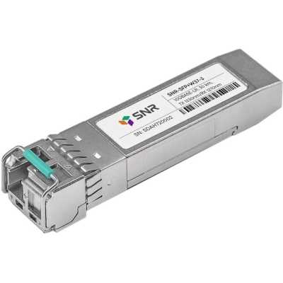 SFP+-модуль SNR-SFP+W37-3 WDM 1330/1270 нм 10 Гбит/с 3 км LC