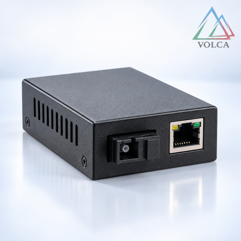 Медиаконвертер VLC-FC-1G с Ethernet и оптическим портом — иллюстрация товара VOLCA