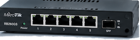 Коммутатор MikroTik RB260GS